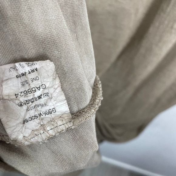 NWT Beyond?Capri Made In?Italy  Long Sleeve Crewneck T Shirt Tunic Top - Picture 3 of 4